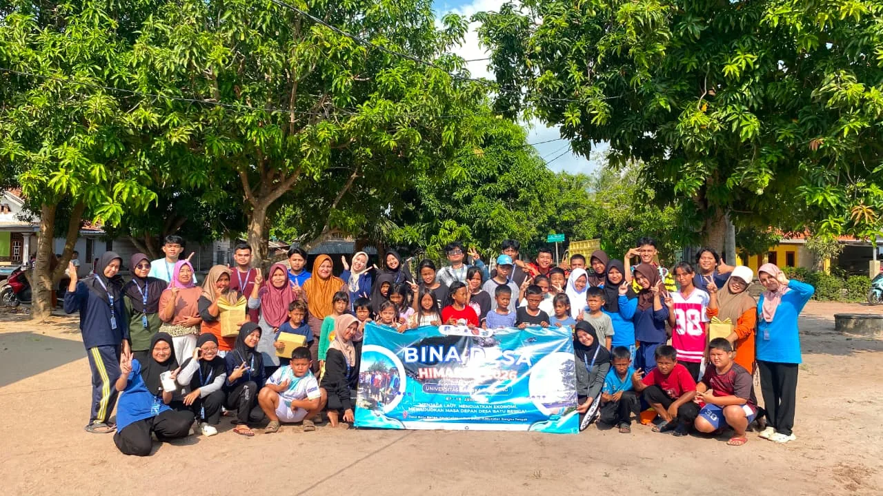 Semarak Kebersamaan Bina Desa HIMASOS 2026 Melalui Kegiatan Senam Bersama Warga Desa Batu Beriga